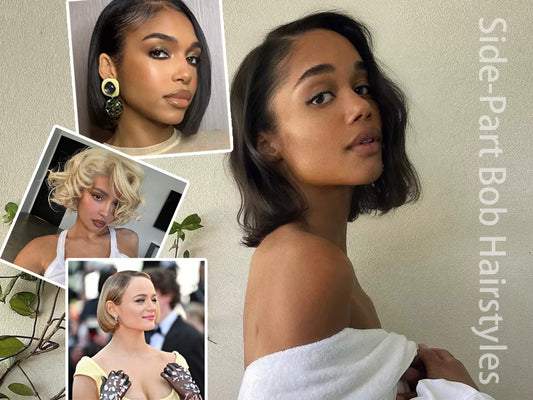 Side-Part Bob Hairstyles (creating a bit of asymmetry) Can Indeed Create Wonders For Different Face Shapes, Hair Textures, And Styles.
