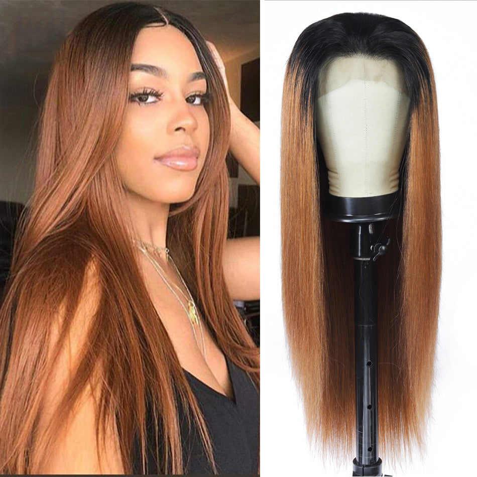 1B/30 13*4 Lace Frontal Wig Straight