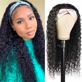Deep Wave Remy Human Hair Headband Wig Friendly For Beginner