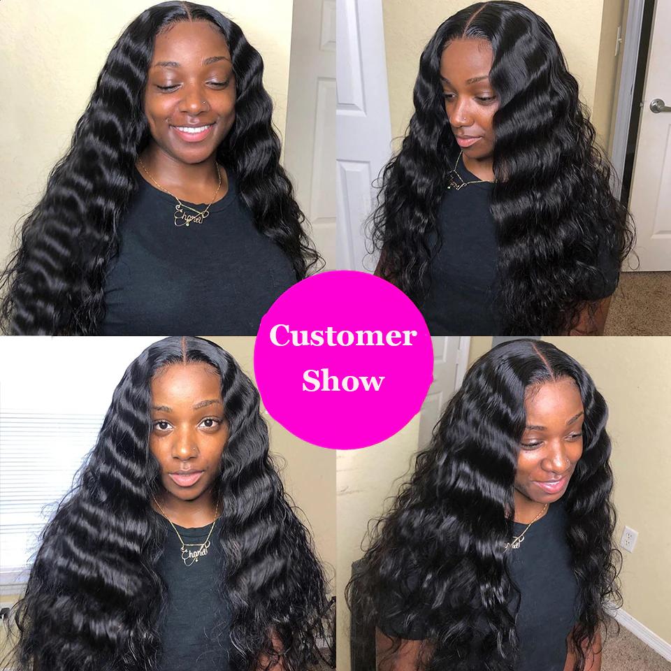 Loose Deep Wave Natural Color Remy Human Hair 4 Bundles