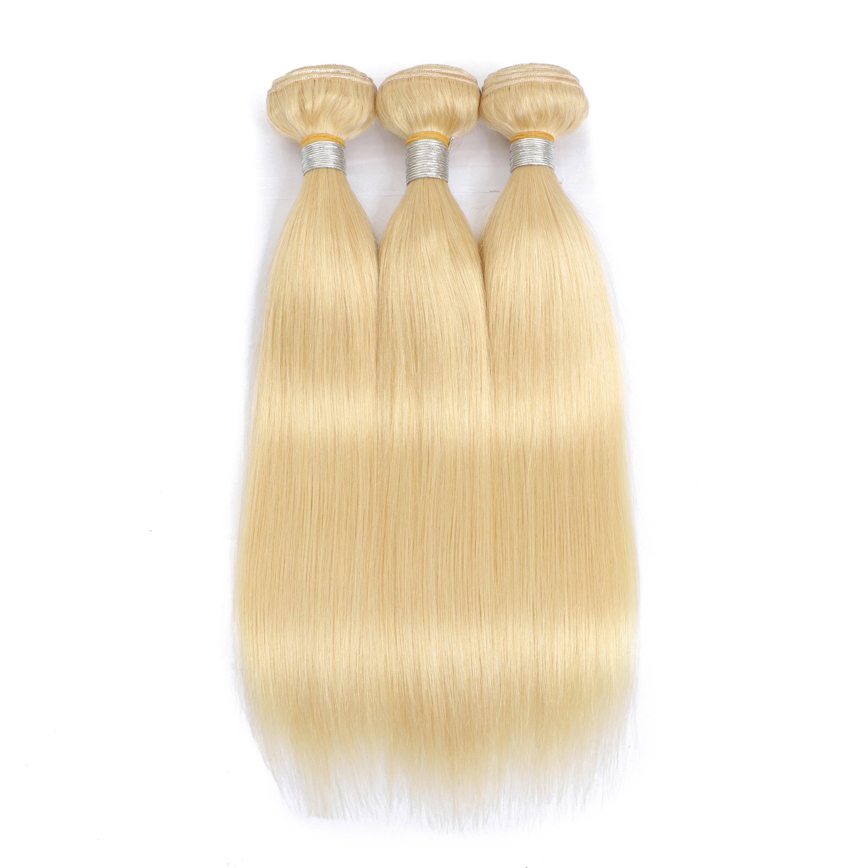 3Pcs 613 Blonde Straight Hair Bundles