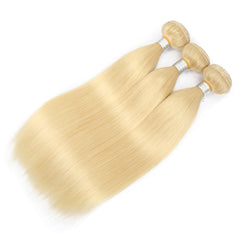 3Pcs 613 Blonde Straight Hair Bundles