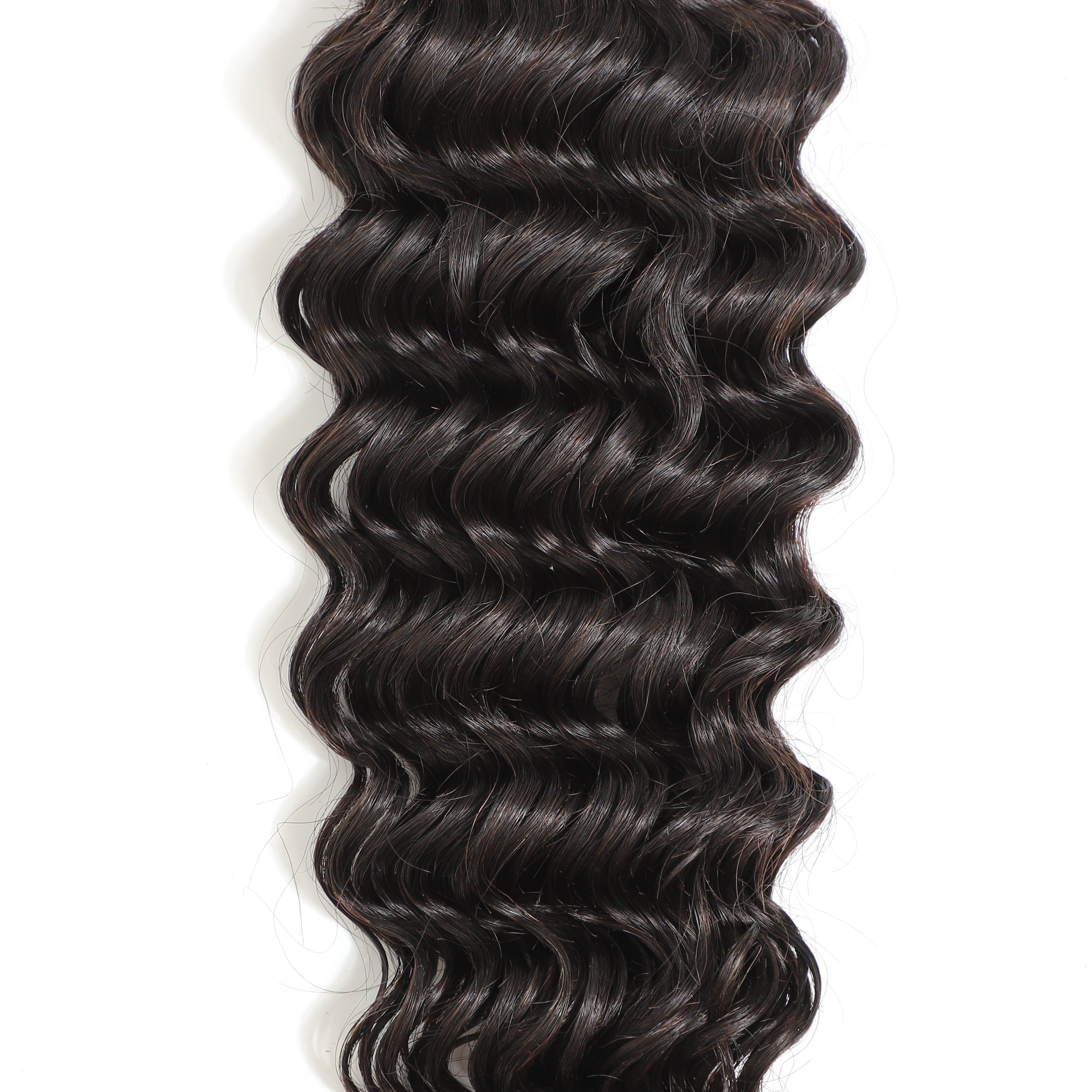 Deep Wave Natural Color Remy Human Hair 4 Bundles